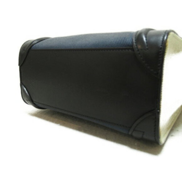 Celine Black and Navy Shoulder Bag - Picture 4 of 8